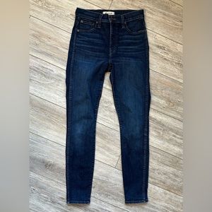 Madewell Women’s High Rise Skinny Jeans Size 26